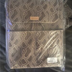 Consuela Textured Snake Pattern Bag